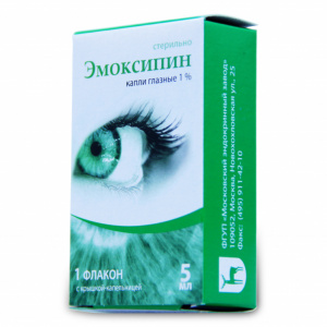 Купить  Эмоксипин капли глазн 1% 5мл