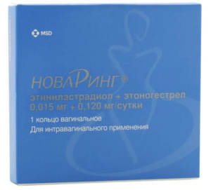 Купить  НоваРинг кольцо ваг 15мкг+120мкг №1 с аппликатором