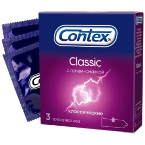 Купить  Contex Classic презервативы классические 3 шт.