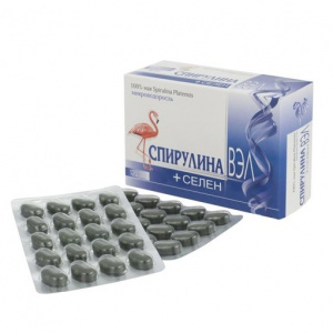 Купить  Спирулина ВЭЛ+ селен, тбл 500мг №120