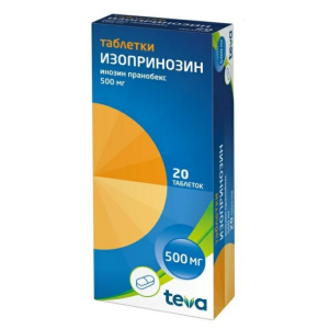 Купить  Изопринозин таб 500мг №20