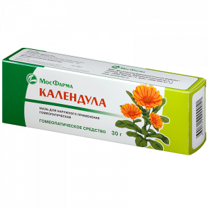 Купить  Календула-ГФ мазь для наружного применения гомеопатическая 30г