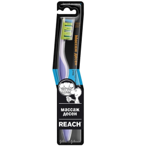 Купить  Reach Dual Effect зубная щетка средняя