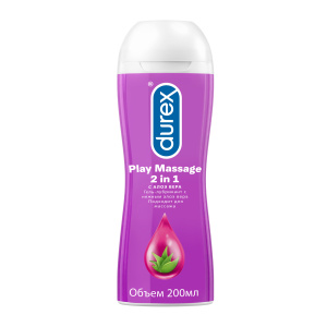 Купить  Durex Play Массаж 2 в 1 200 мл гель-смазка алоэ вера