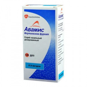 Купить  Авамис спрей назальный доз 27,5мкг/доз 120доз