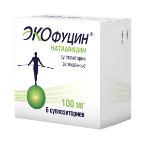 Купить  Экофуцин суппозитории вагинальные 100мг №6