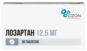 Купить  Лозартан таб ппо 12,5 мг №30