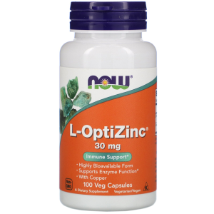 Купить  Нау Фудс L-Оптицинк капс №100