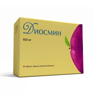 Купить  Диосмин таб ппо 600мг №30