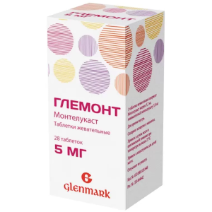 Купить  Глемонт таблетки жев 5мг №28
