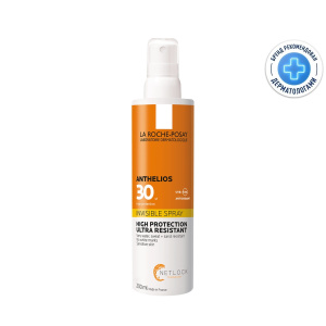Купить  La Roche-Posay Anthelios спрей для лица и тела 200мл SPF 30 невидимый