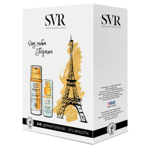 Купить  SVR Денситиум набор сыв-ка двухфазная д/лица 2х15мл+крем-уход д/глаз 15мл