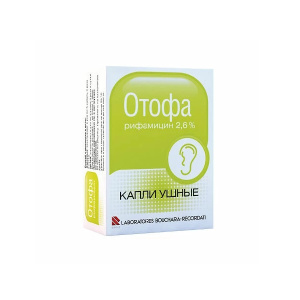 Купить  Отофа капли ушные 10мл +пипетка-капельница