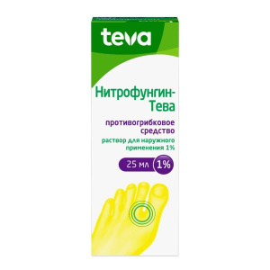 Купить  Нитрофунгин р-р д/наруж примен 25мл