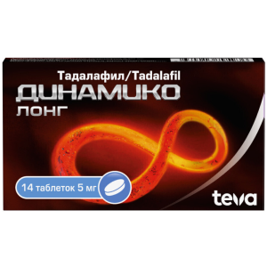 Купить  Динамико Лонг таблетки ппо 5мг №14