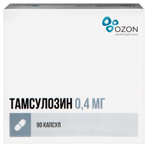 Купить  Тамсулозин 0,4 мг 90 шт капсулы с пролонгированным высвобождением