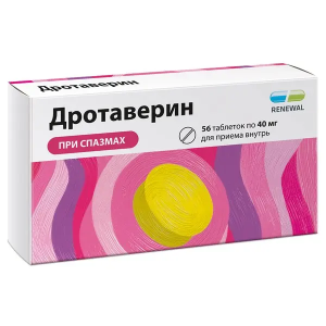 Купить  Дротаверин Реневал 40 мг 56 шт таблетки