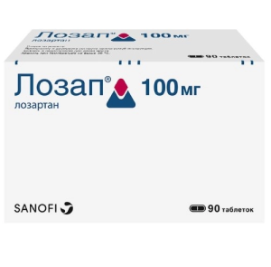 Купить  Лозап таб ппо 100мг №90