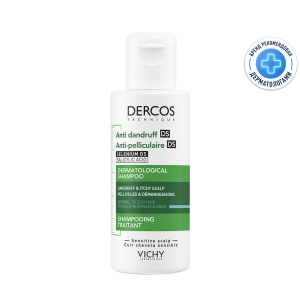 Купить  Vichy Dercos шампунь-уход п/перхоти 75мл DS д/норм и жирн волос