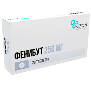 Купить  Фенибут таб 250мг №20
