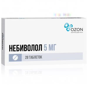 Купить  Небиволол таб 5мг №28