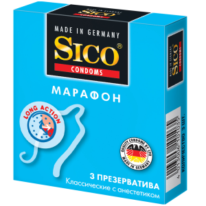Купить  Sico Марафон презервативы классические 3 шт.