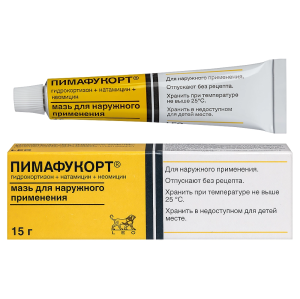 Купить  Пимафукорт 15 г мазь для наружного применения