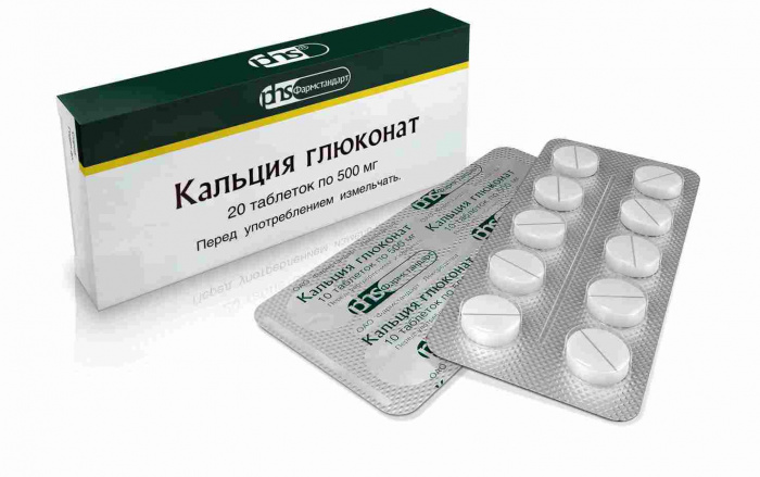 Глюконат кальция: при аллергиях и ломкости костей Глюконат кальция: при аллергиях и ломкости костей