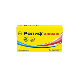 Купить  Релиф Адванс супп рект №10