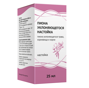 Купить  Пиона Уклоняющийся настойка 25мл