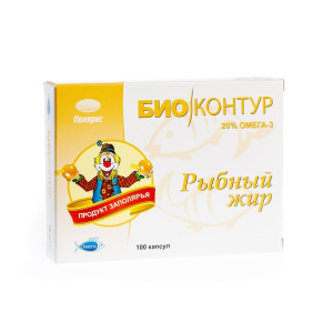 Купить  Рыбный Жир-Биоконтур капс №100