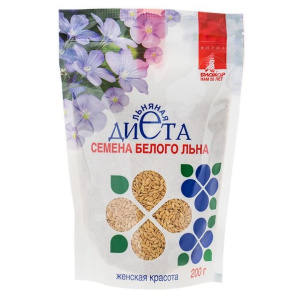 Купить  Женская Красота семена льна пакет 200г белого (Биокор)