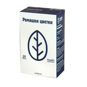 Купить  Ромашка Аптечная цветки фильтр-пак 1,5г №20 (Здоровье)