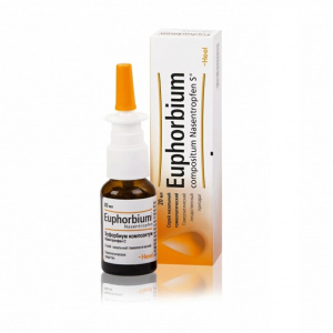 Эуфорбиум Композитум Назентропфен С спрей назальный 20мл Купить Эуфорбиум Композитум Назентропфен С спрей назальный 20мл