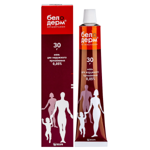 Купить  Белодерм мазь для наружного применения 0,05% 30г