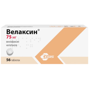 Купить  Велаксин таб 75мг №56