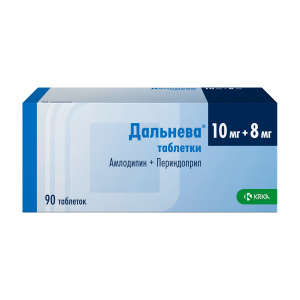 Дальнева таб 10мг+8мг №90