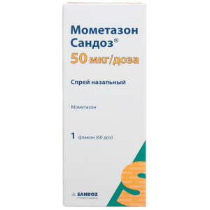Купить  Мометазон Сандоз спрей назальный доз 50мкг 60ДОЗ