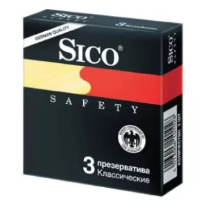 Купить Sico Safety презервативы классические 3 шт.