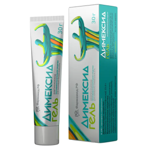 Димексид 25 % 30 г гель туба