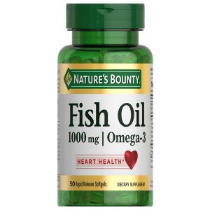 Nature's Bounty рыбий жир Омега -3, капс 1000мг№50 Купить Nature's Bounty рыбий жир Омега -3, капс 1000мг№50