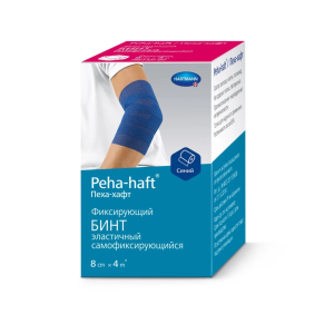Купить  Peha-Haft  бинт эластичный 4 м х 8 см когезивный синий