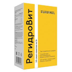 Купить  Регидровит порошок для приготовления раствора для приема внутрь пакет-саше 5г №10