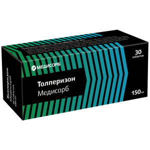 Купить  Толперизон Медисорб таб ппо 150мг №30