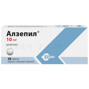 Купить  Алзепил таблетки по 10мг №28