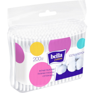Купить  Bella Cotton ватные палочки пакет №200