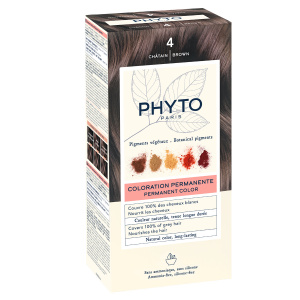 Купить  Phyto color №4 краска для волос (шатен)