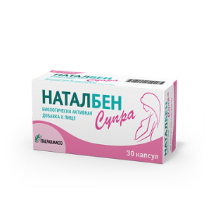 Наталбен Супра 30 шт капсулы Купить Наталбен Супра 30 шт капсулы