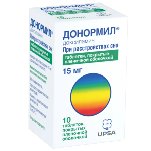 Купить  Донормил таб ппо 15мг №10