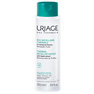 Купить  Uriage Thermal Micellar Water 250 мл вода мицеллярная очищающая для жирной и комбинированной кожи